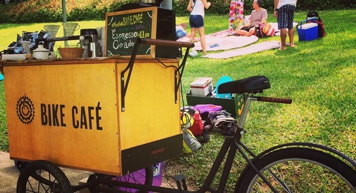 como montar uma bike café