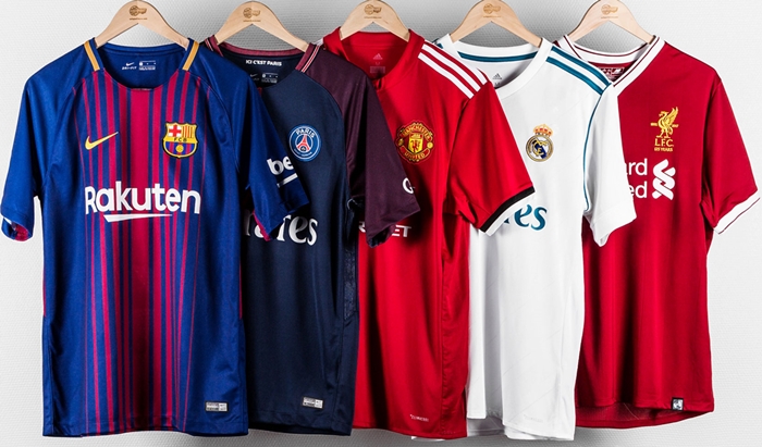 camisas de times de futebol no atacado