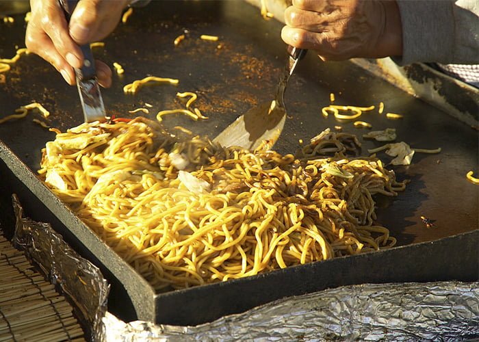 macarrão na chapa para vender