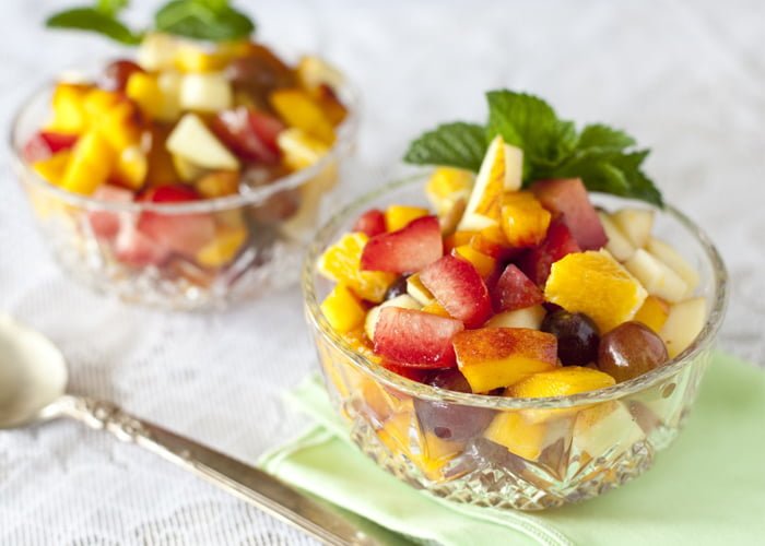 conservar salada de frutas