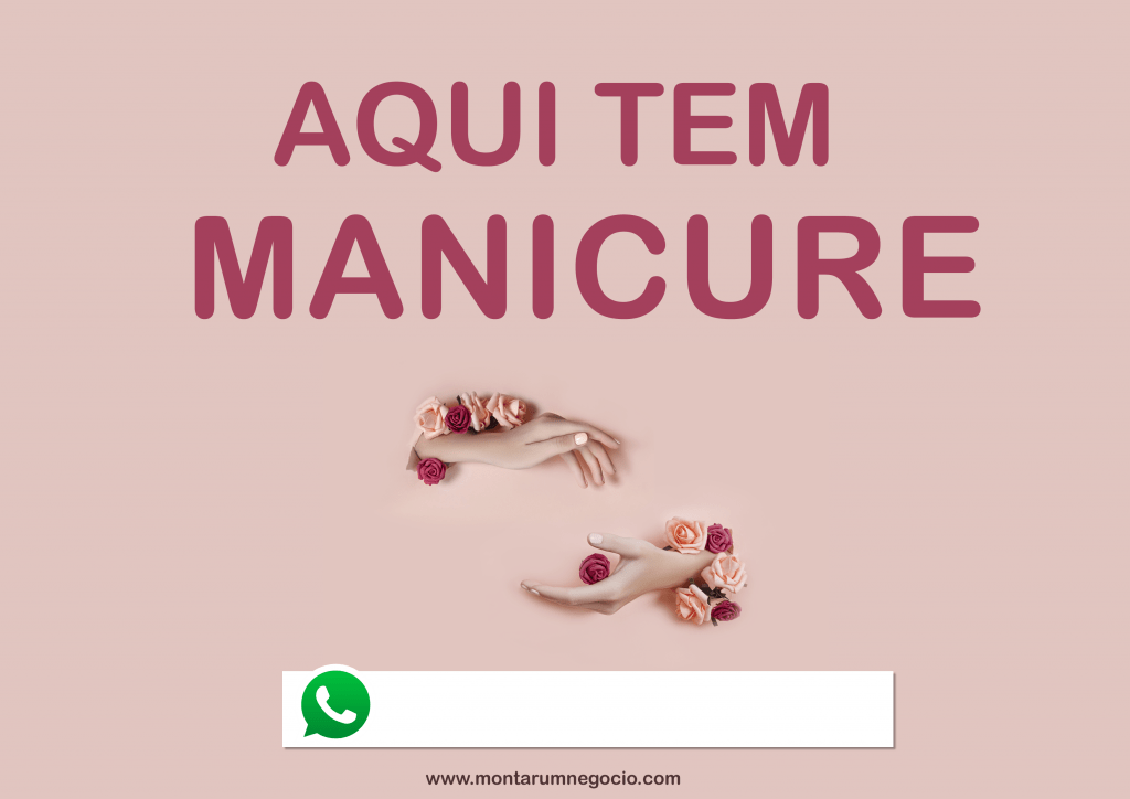 ideias de placas de manicure