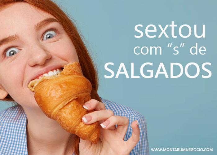 Frases de divulgação de salgados