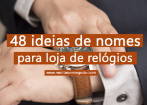 nomes para loja de relógio