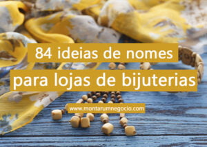 nomes para lojas de bijuterias