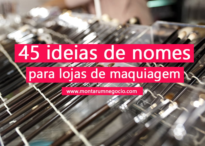 nomes para lojas de maquiagem