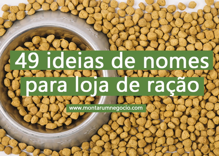 nomes para lojas de rações