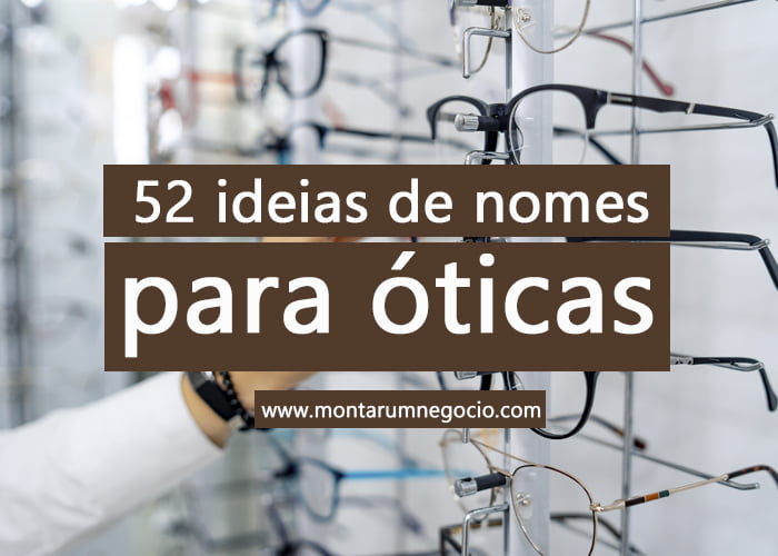 nomes para óticas