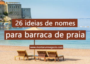 nomes para barraca de praia