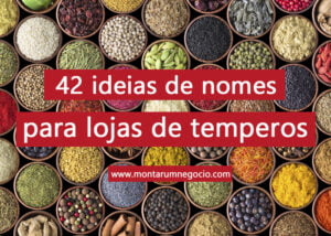 nomes para loja de temperos