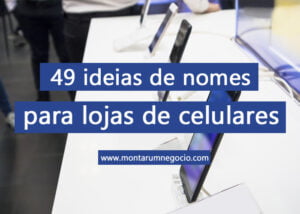 nomes para lojas de celulares