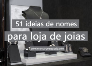 nomes para lojas de joias