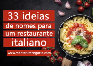 nomes para restaurante italiano