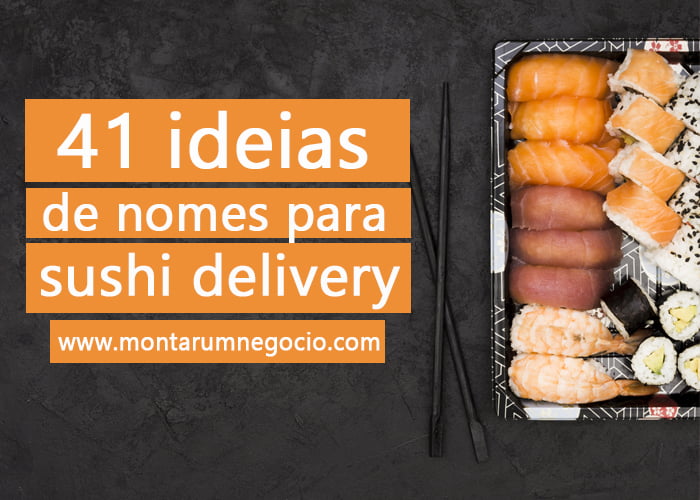 nomes para sushi delivery