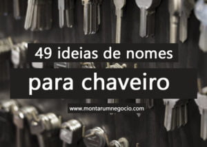 nomes para loja de chaveiro