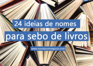 nomes para sebo de livros