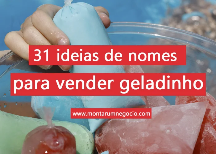 nomes para vender geladinho