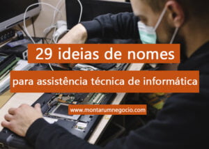 nomes para assistência técnica de informática