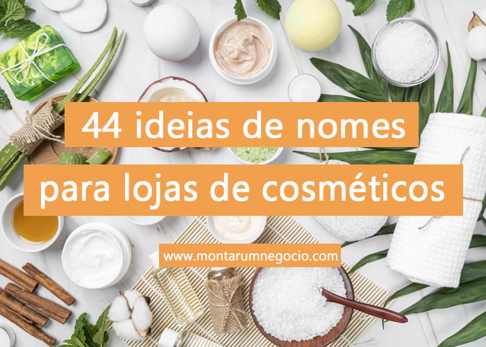 nomes para lojas de cosméticos