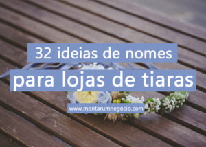 nomes para lojas de tiaras