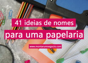 nomes para papelaria