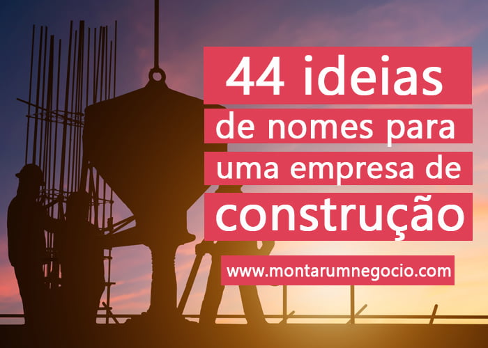 nomes para empresas de construção