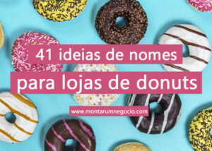 nomes para lojas de donuts