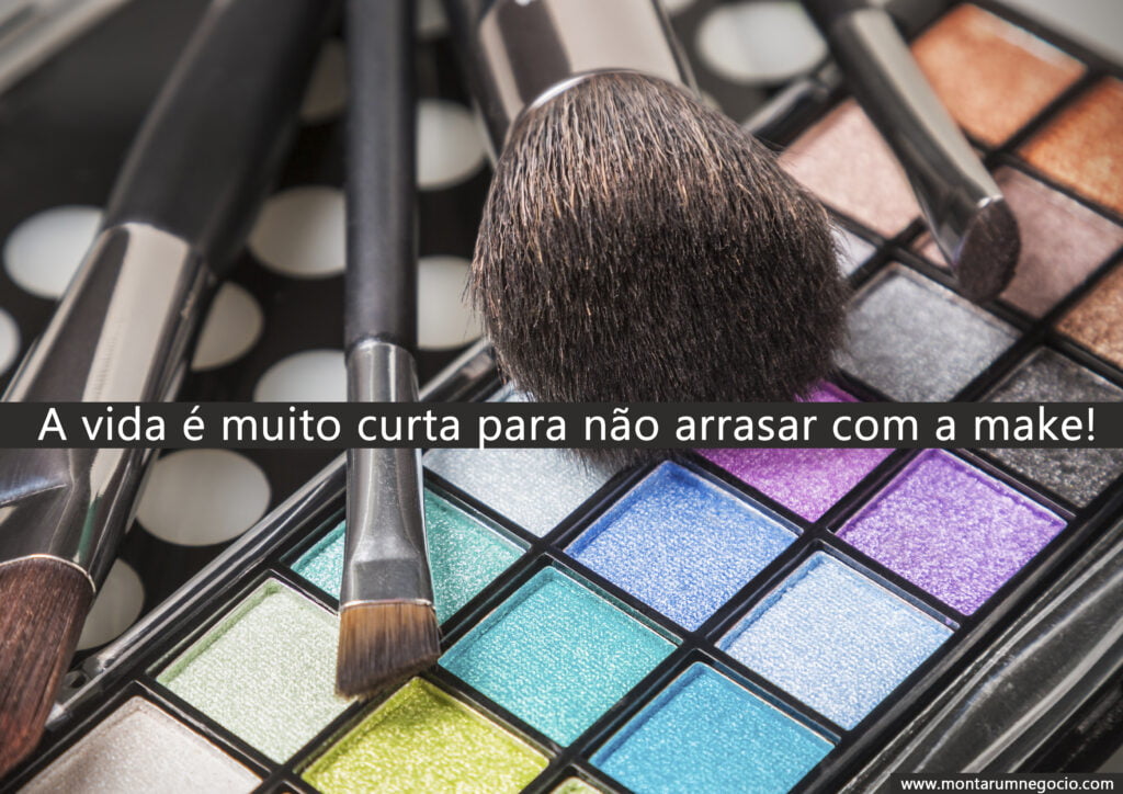 Frases de maquiagem para instagram