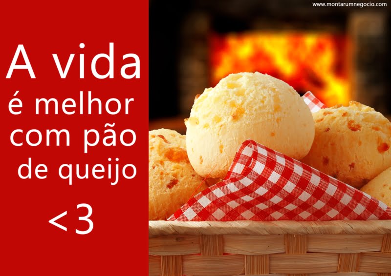 Divulgação de pão de queijo