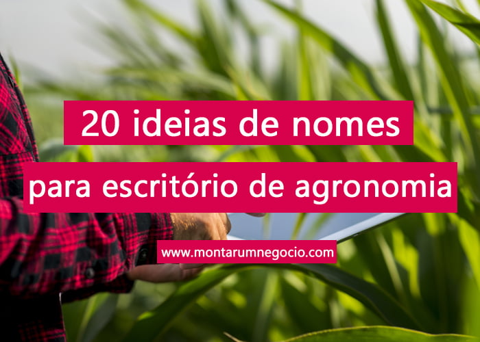 nomes para escritório de agronomia