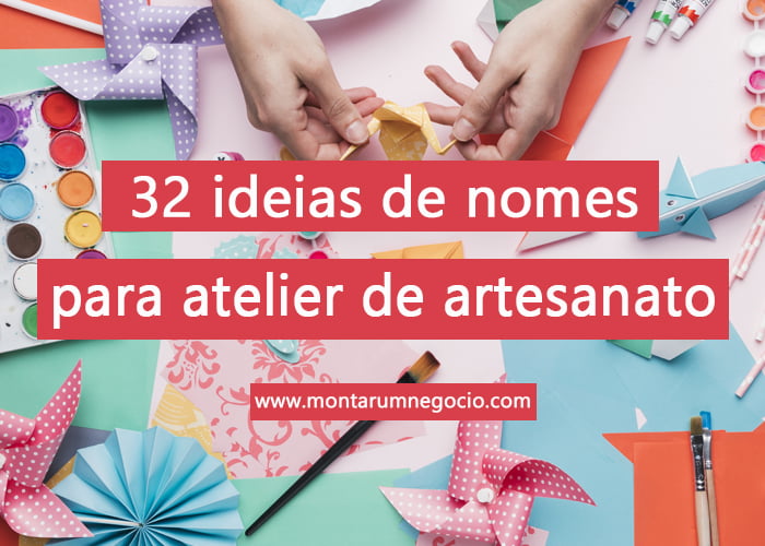 nomes para atelier de artesanato