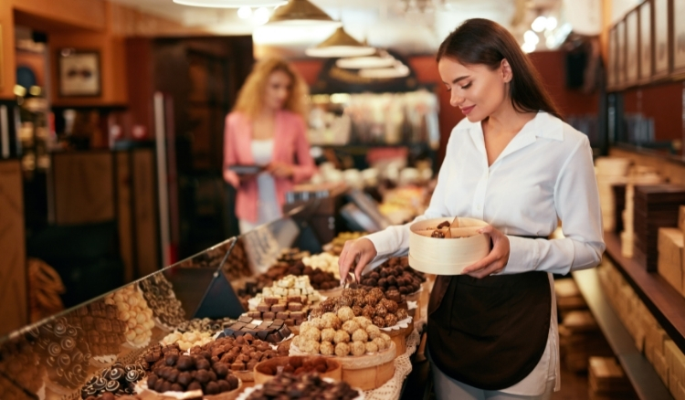 Como montar uma loja de chocolate