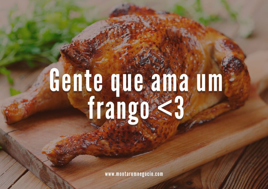 propaganda para vender frango