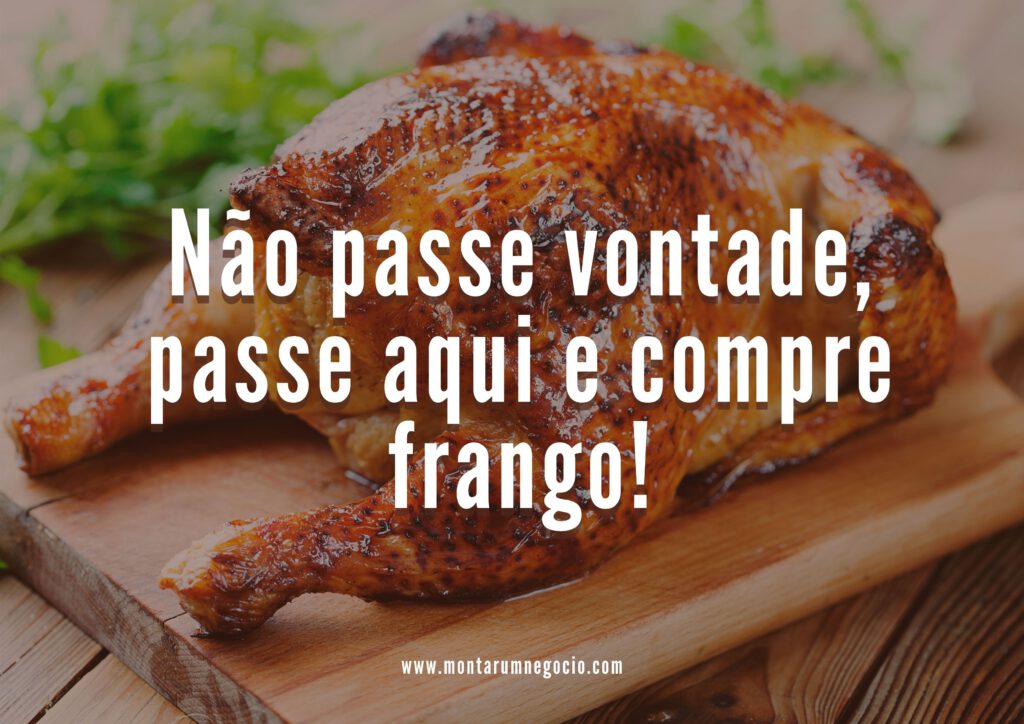 vender frango