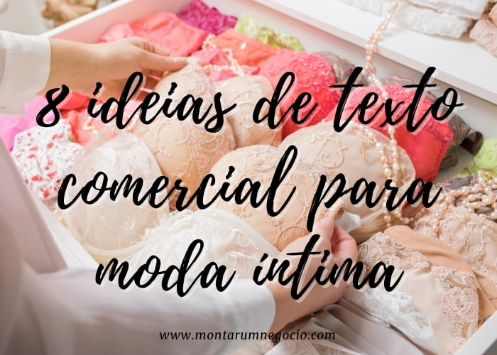 texto comercial para moda íntima