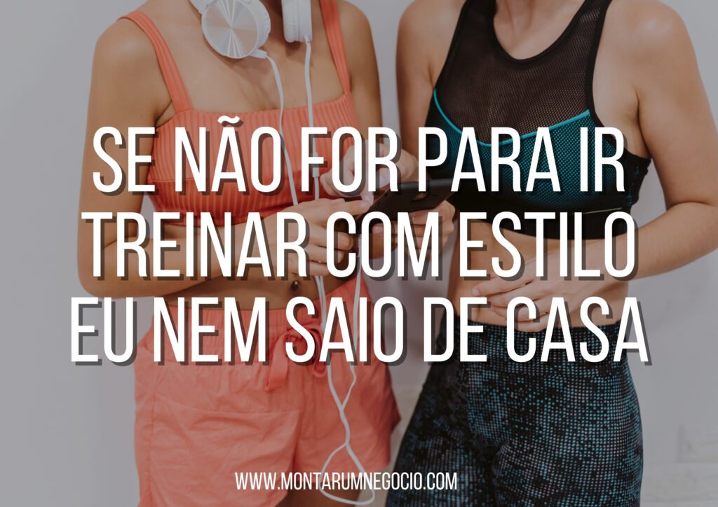 Frases para roupas fitness