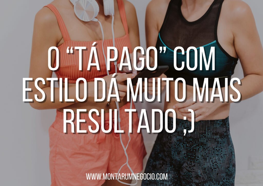 Frases para vender roupas fitness