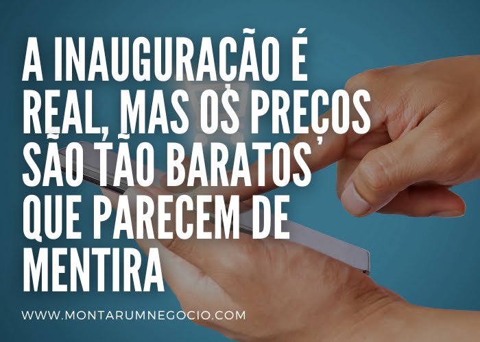 frases para divulgar inauguração de loja virtual