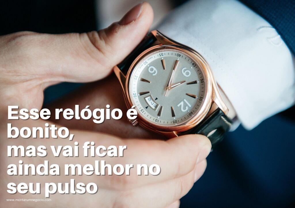 Frases para divulgação de relógio