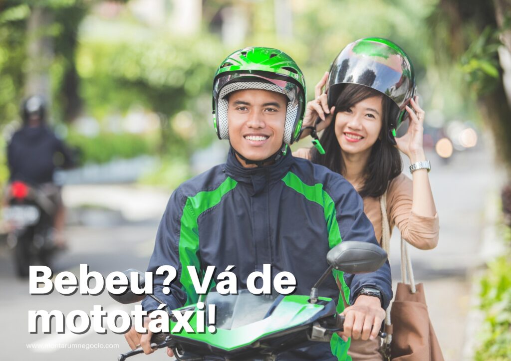 frases de divulgação de mototáxi