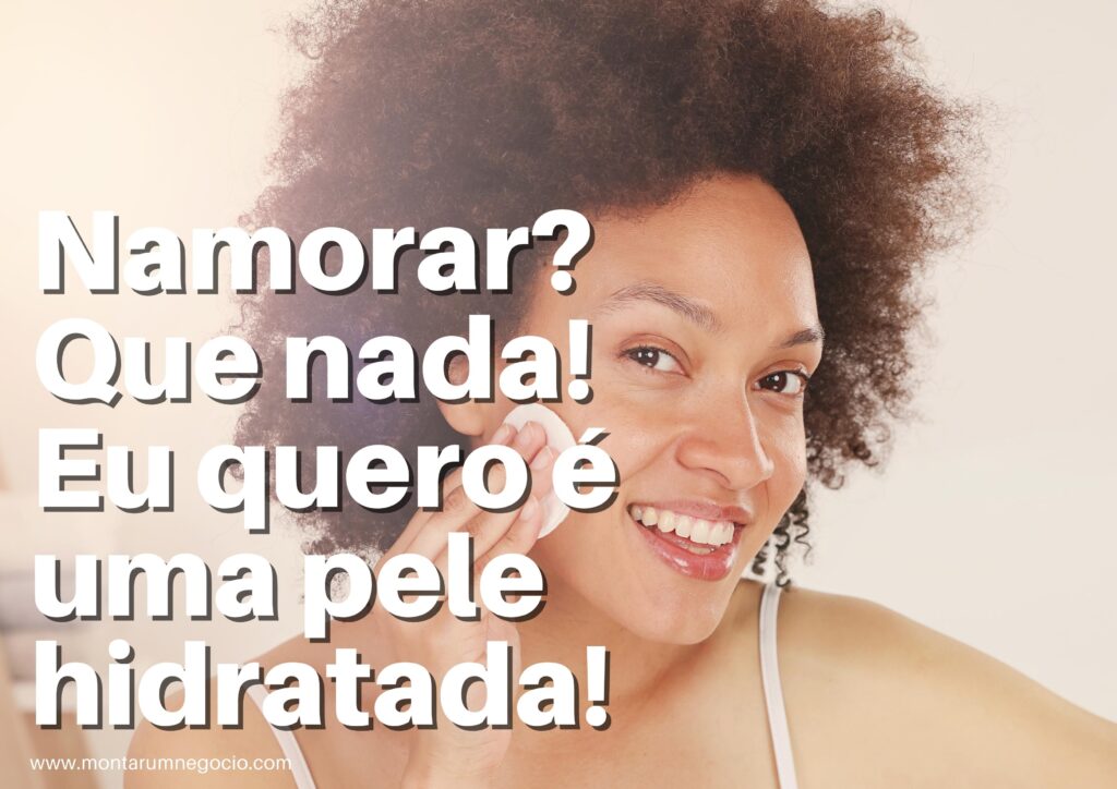 frases para divulgar limpeza de pele