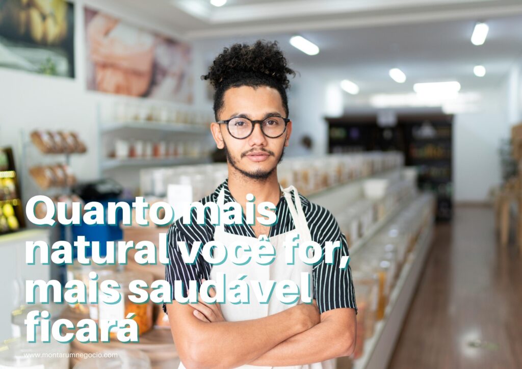 frases para loja de produtos naturais