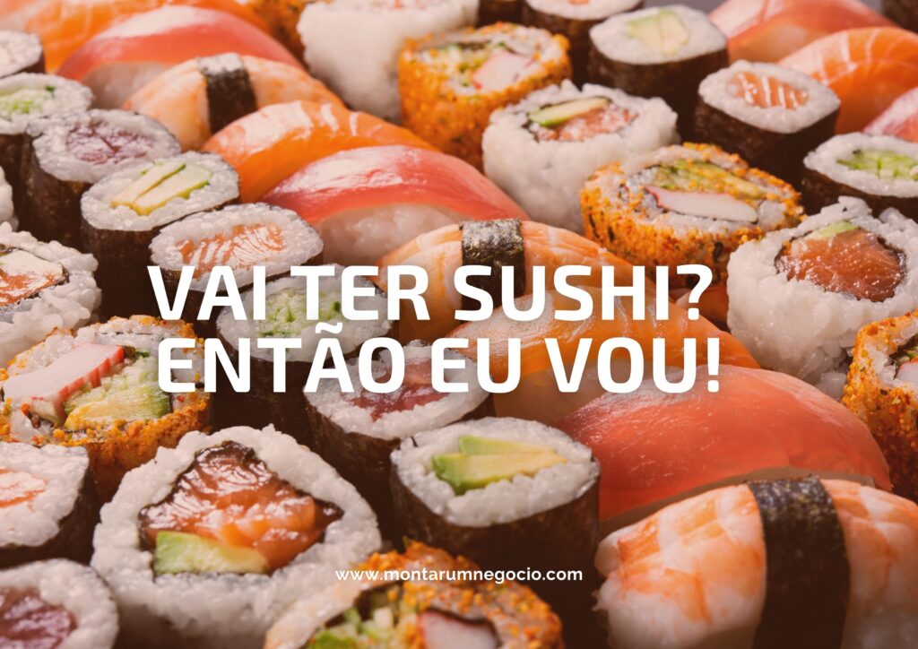 frases para propaganda de sushi