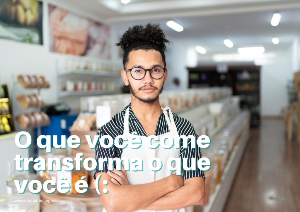 divulgação de loja de produtos naturais