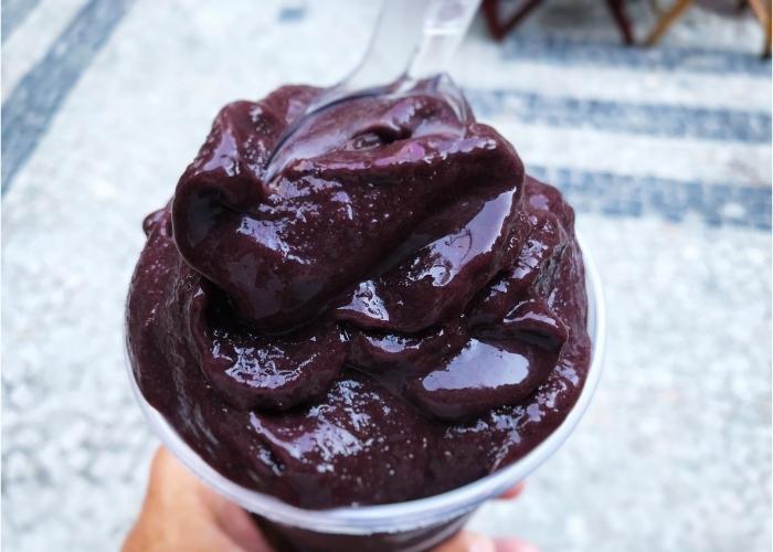 texto de propaganda de açaí