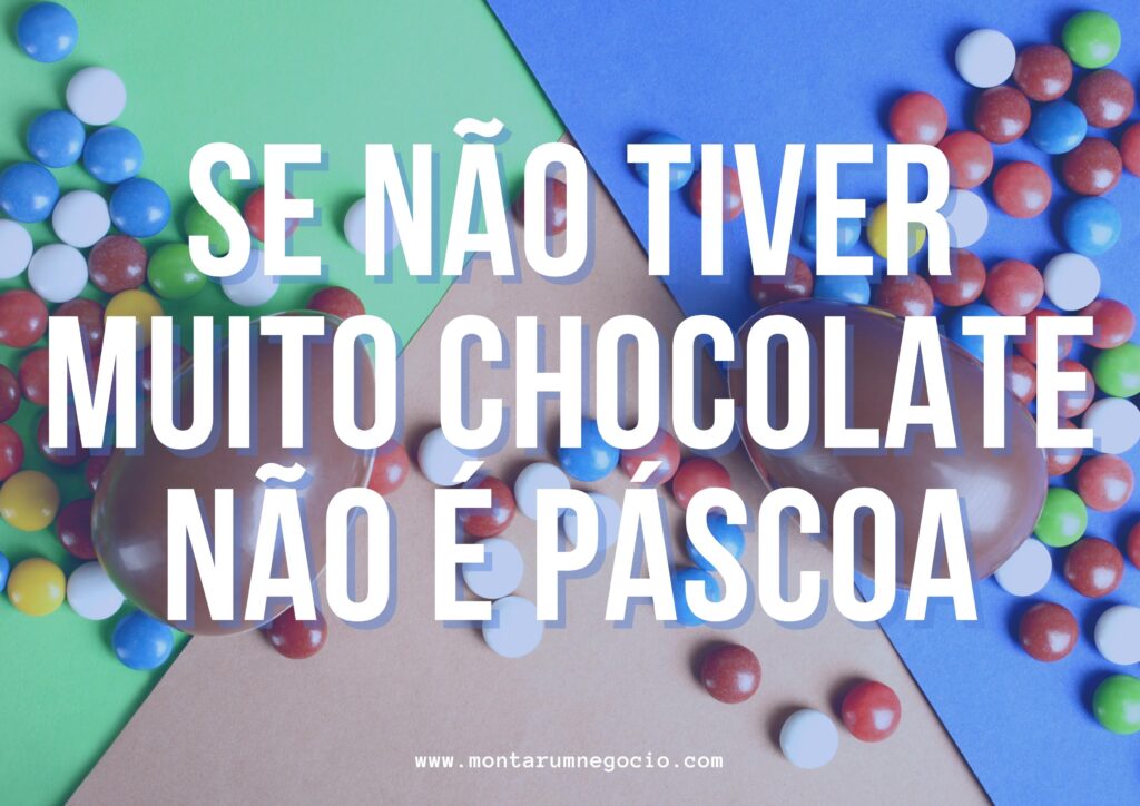 Frases para divulgar ovo de páscoa e ovo de colher