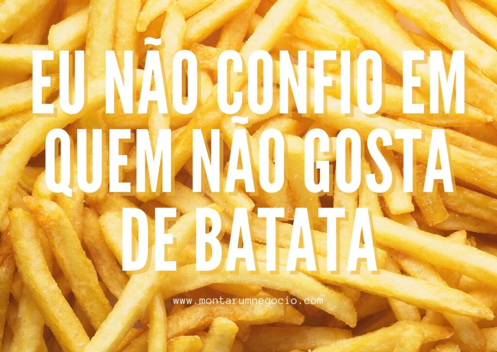 frases de batata frita