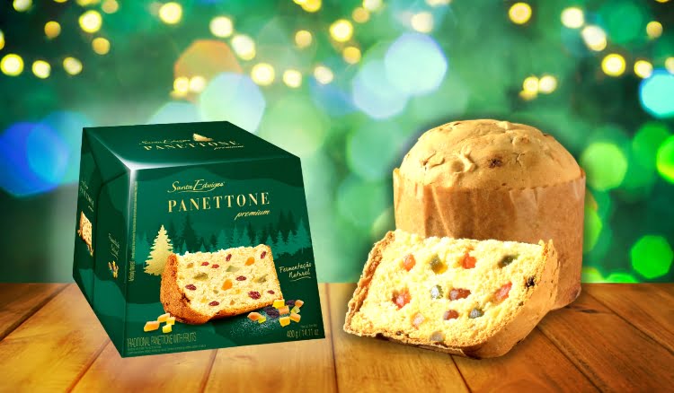 Panetone da marca Santa Edwiges