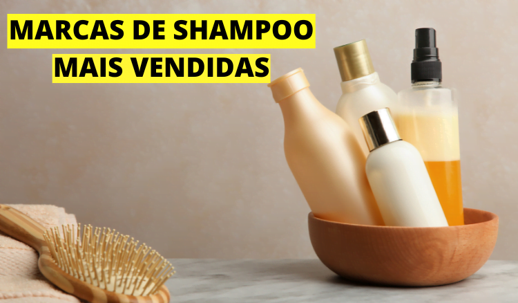 Marcas de shampoo mais vendidas no Brasil