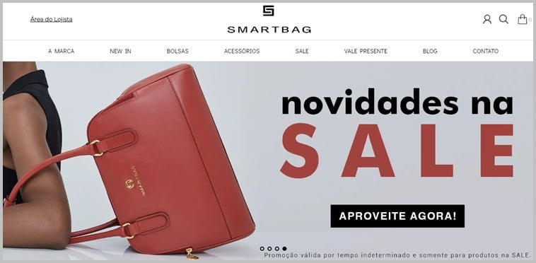 Smartbag - Loja de bolsas em couro