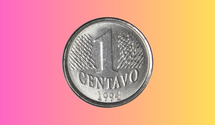 Descubra quanto vale a e moeda de 1 centavo